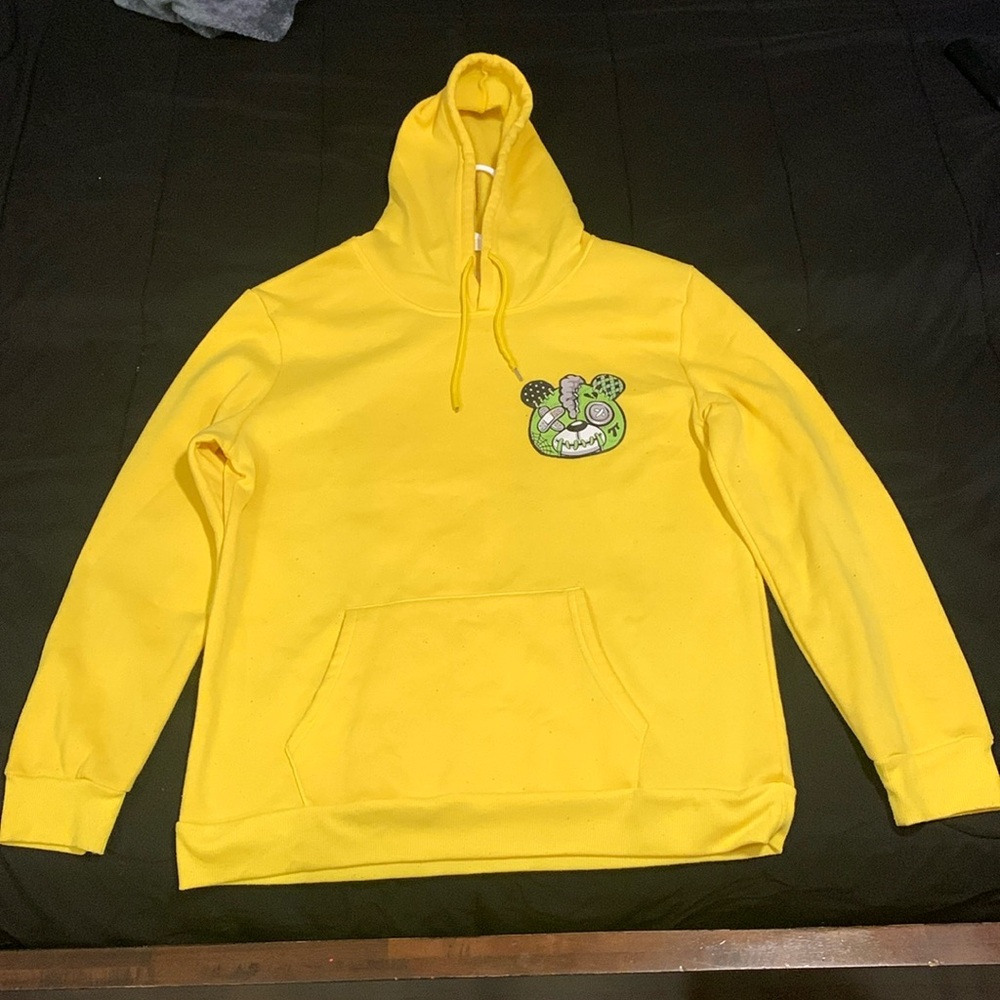 Yellow paid in full hoodie